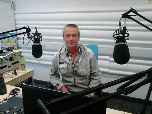 Me in studio 1 at 5 Towns FM.